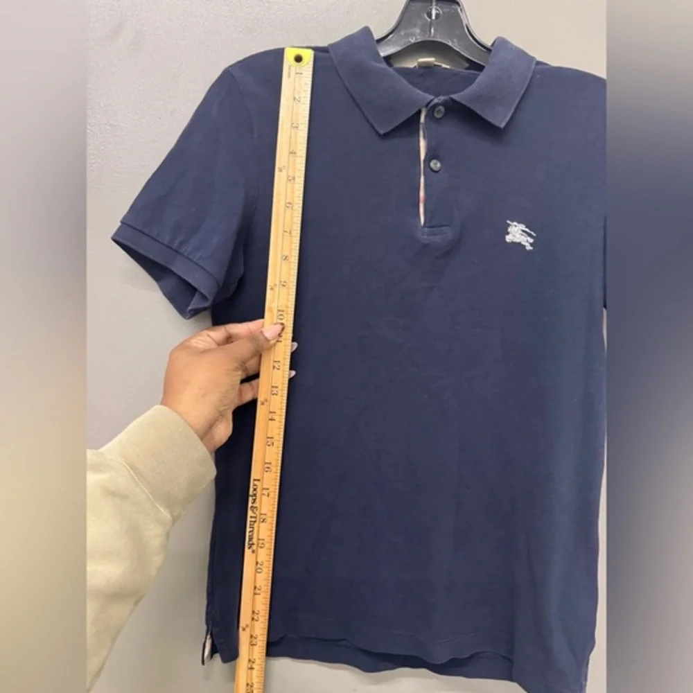 Burberry Brit Navy Blue Polo Shirt men’s size XS‎ - Picture 8 of 10